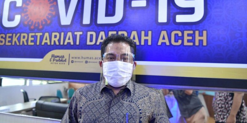 Foto : Ketua Bidang Komunikasi Publik Satgas Covid-19 Aceh, Muhammad Iswanto, S.STP, MM