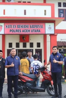 Pelaku Curanmor Ditangkap Polisi, Warga Sumut Turut Diamankan