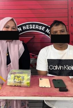 Ungkap Kasus Sabu, Polres Aceh Utara Ringkus 2 Tersangka, 1 Perempuan