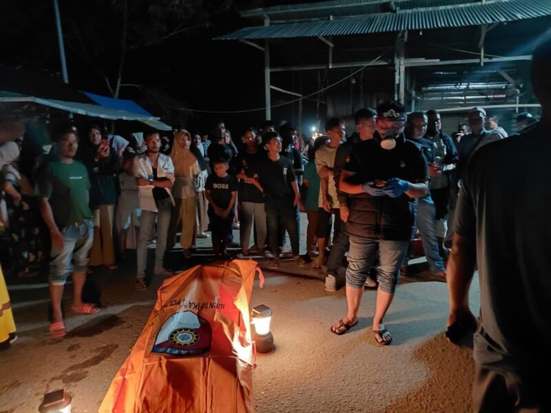 Proses Evakuasi Mayat Mengapung di Sungai Peusangan, Bireuen, Senin, 13 April 2026. Foto : Ist