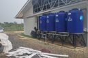 Kondisi Huntara yang rusak akibat angin kencang dan hujan deras di Pidie Jaya. Foto : Dok. BPBD Pidie Jaya.