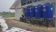 Kondisi Huntara yang rusak akibat angin kencang dan hujan deras di Pidie Jaya. Foto : Dok. BPBD Pidie Jaya.