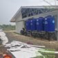 Kondisi Huntara yang rusak akibat angin kencang dan hujan deras di Pidie Jaya. Foto : Dok. BPBD Pidie Jaya.