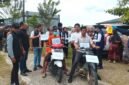 Satreskrim Polres Bireuen melakukan rekonstruksi kasus pembunuhan di Kecamatan Peudada. Foto/ist