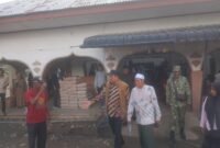Wabup Pidie Jaya, Hasan Basri, saat mengunjungi Desa Dayah Usien, Jum’at, 8  Mei 2026. Foto : Ist