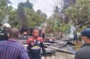 Kondis rumah milik Sulaiman Usman (56), yang hangus terbakar, Sabtu, 16 Mei 2026. Foto : Ist
