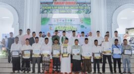 Para juara pawai takbir Idul Adha 1447 Hijriah foto bersama. Foto : Ist