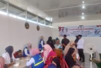 Suasana Cek Kesehatan Gratis (CKG) di Huntara Pidie Jaya, Rabu, 10 Juni 2026. Foto : Ist