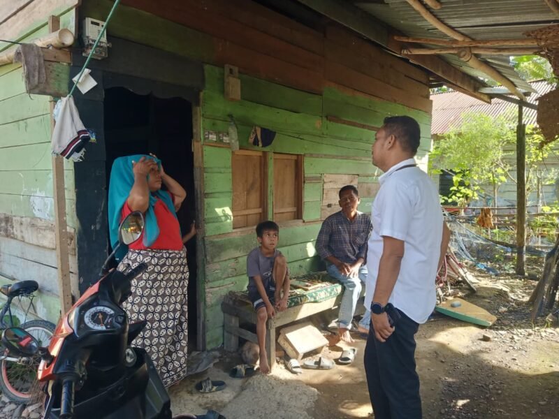 Tim Dinas Sosial, Perlindungan Perempuan dan Anak, Pidie Jaya saat melaukan assessment dan pendataan anak putus sekolah, Rabu, 10 Juni 2026. Foto : Ist  