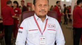 Ketua PMI Pidie Jaya, Irwan Ibrahim. Foto : Ist