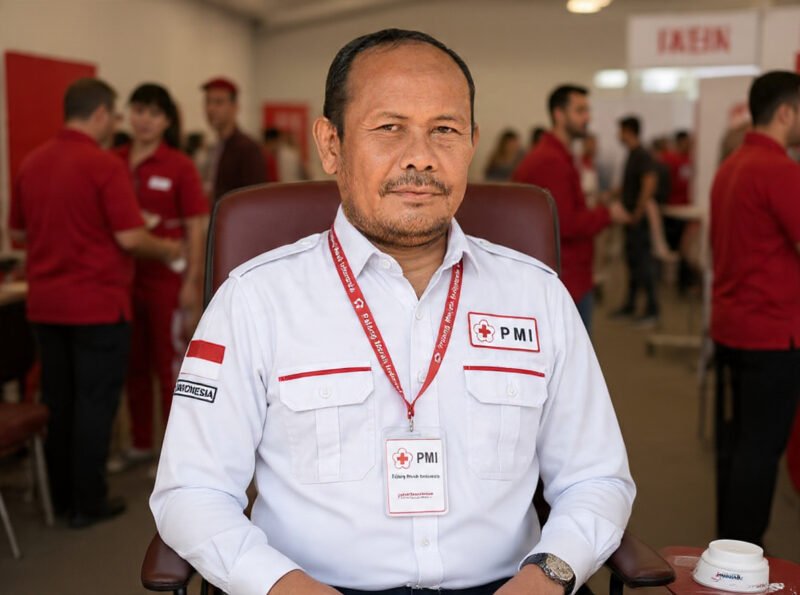 Ketua PMI Pidie Jaya, Irwan Ibrahim. Foto : Ist