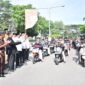 Bupati Bireuen, Mukhlis, melepaskan petugas Sensus Ekonomi Tahun 2026 di halaman Kantor Pusat Pemerintah Kabupaten Bireuen, Senin, 15 Juni 2026. Foto : Ist