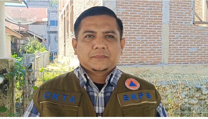Plt Kalaksa BPBD Pidie Jaya, Okta Handipa, ST. Foto : Ist
