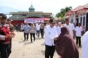 Bupati Pidie Jaya, Sibral Malasyi saat melaksanakan monitoring Pilchiksung, Rabu, 24 Juni 2026. Foto : Ist