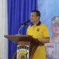 Kapolres Pidie Jaya, AKBP Ahmad Faisal Pasaribu, S.H., S.I.K., M.H, saat membuka turnamen Badminton Piala Kapolres Ke III di Gedung Tgk. Chik Pante Geulima, Gampong Manyang Cut, Kecamatan Meureudu, Kamis, 25 Juni 2026. Foto : Ist